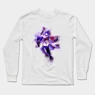 Raiden Shogun - Genshin Impact (Watercolor) Long Sleeve T-Shirt